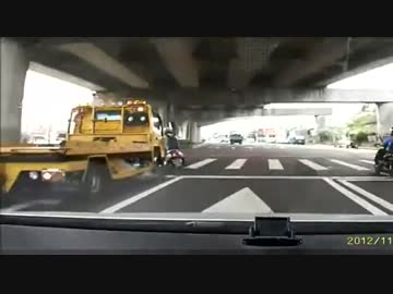 【閲覧注意】 後方確認せずオワタ＼(＾o＾)／