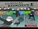 Stick Figure Badminton 2 