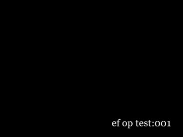 efのOPを手描きで再現：001