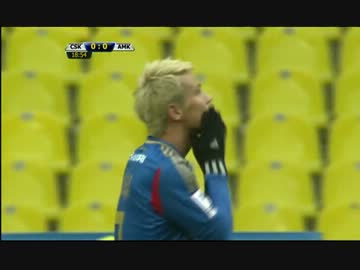 【本田圭佑】 ロシアリーグ 第１６節 ＣＳＫＡモスクワ vs アムカル