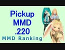 【MikuMikuDance】Pickupランキング.220　(11/05～11/18)【MMD】