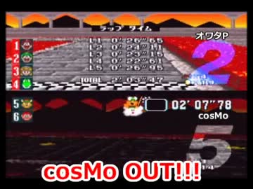 友達と酒を飲みながらマリオカートを運転する。3本目