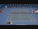 Australian Open アンディ・マレーVSミカエル・ロドラ　スーパープレイ