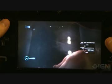 WiiU バットマン アーカムシティAE　TVオフ  Gamepadだけでプレイ[直撮り]
