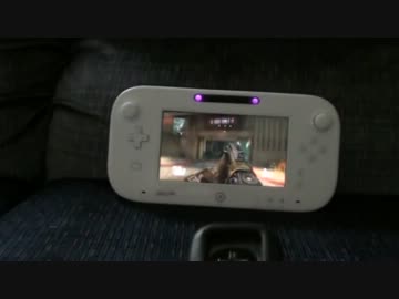 Wii U　Game Padのセンサーバーでwiiリモコン（@犬）