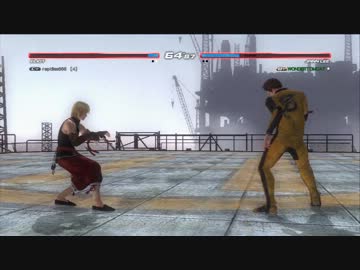 DOA5　対戦動画　（HDテスト）　①