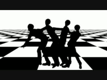 【MMD黒バス】黒黄緑赤で「ポーカーフェイス」【高画質版】