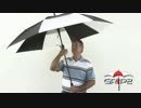 グリップが2つ付いてる傘"GRIP2"