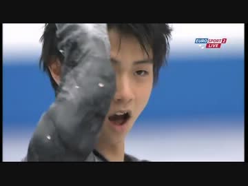 羽生結弦 2012 GPS NHK SP［British Eurosport］