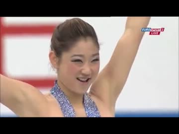 フィギュアスケートGP NHK杯 女子FS 長洲未来(2012.11.24)