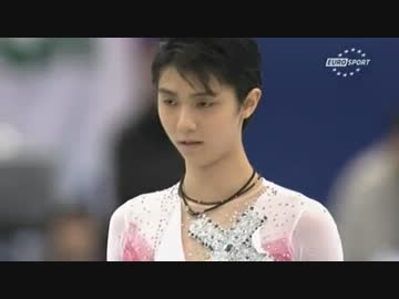 羽生結弦 2012 NHK杯 FS【Eurosport DE】