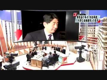自民、公明、民主、生活、共産、みんな、党幹部 討論