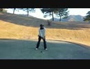 ゴルフスイング　ドライバーのドローボール2012.11.25