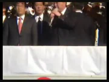 11月27日五反田で街宣する野田総理に一言いってみた。