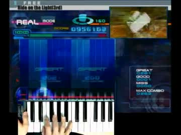 【キーマニ】 Ride on the Light 【手元動画】