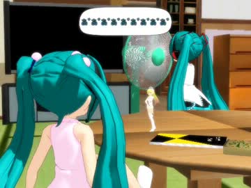 【MMD】ウチのぷちミクちゃんの日常　夏の日編【完成】