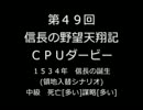 【締切済】第49回信長の野望・天翔記PK（WIN版）CPUダービーパドック