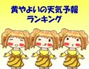 黄やよいの天気予報ランキング