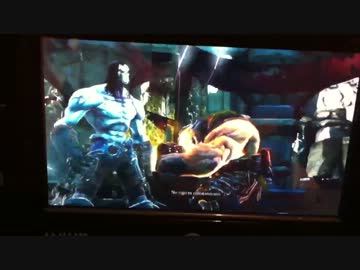 WiiU ダークサイダーズ2 TVオフ  Gamepadだけでプレイ [直撮り]
