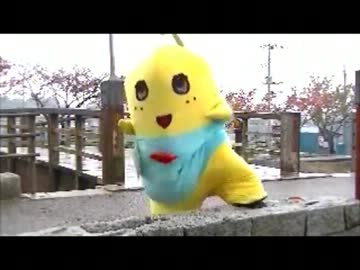 船橋のご当地キャラ　ふなっしーが call me maybeを踊ってみた