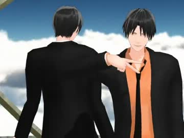 【MMD黒バス】鳥の目コンビでkiss me 愛してる【画質向上版】