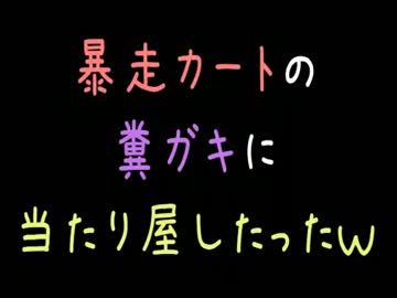 暴走カートの糞ガキに当たり屋したったｗ【2ｃｈ】