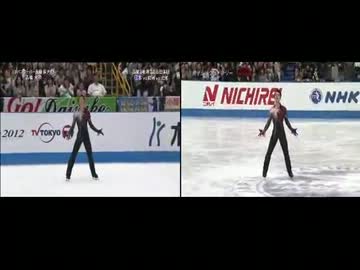 【並べてみた】2012FS Daisuke Takahashi.mp4