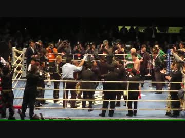 【自家撮り】ＷＢＡ世界バンタム級T 亀田興毅 対 ウーゴ・ルイス 2/2