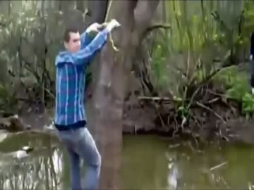 【逆再生】吹いたら負け　ターザンジャンプ