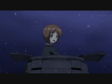 【ガールズ＆パンツァー】　第８話包囲戦のＢＧＭを差し替えてみた