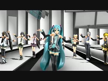 【MMD】ありふれたせかいせいふく【1052C-Re+1052ｶｽﾀﾑ】
