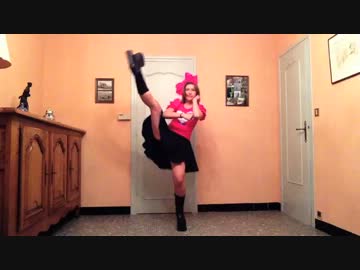 フランス人が「いーあるふぁんくらぶ」を踊ってみた【ナミちゃん】