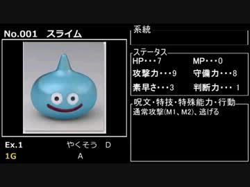 DQ7　モンスターアクション集+α　001～025