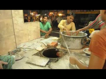 インドの夜のひとコマ