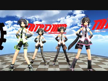 【MMD】ポーカーフェイス【1052カスタム残念組】
