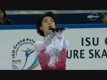 羽生結弦 2012 GPF FS【Eurosport DE】