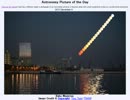 12月8日｢バクーの月の出｣-Astronomy Picture of the Day