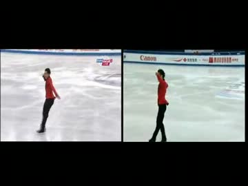 【並べてみた】　2012 GPF&NHK SP Daisuke Takahashi.mp4