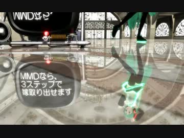 【MMD→立体出力】MMDアバンドール・俺の嫁を画面から取り出すために。