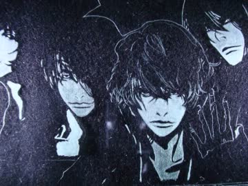 【銀魂】攘夷4　彫ってみた【グラスリッツェン】