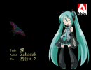 初音ミクがZABADAK「蝶」を歌ってみた