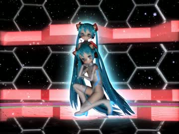 【MikuMikuDance】ぴくちぃミクさんでKissMe♪【QuadVGA・60fps】