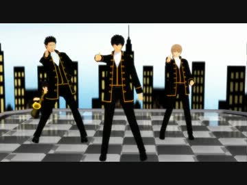 【MMD銀魂】真選組でブラックビスケッツ