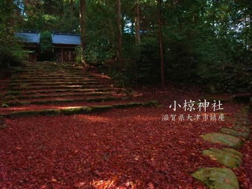【高画質】古社の風景 ～近江 小椋神社～