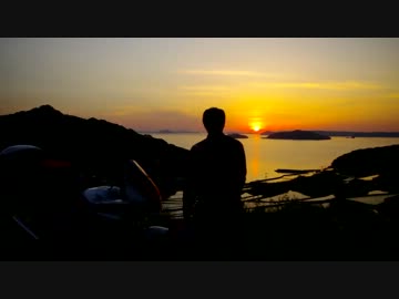 CB400SB（ポンドール）と行く　九州横断旅紀行　Travel.5　快晴の海岸線