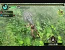 【MHP3】裸で狩猟！ リオレイア希少種【練習Ver】