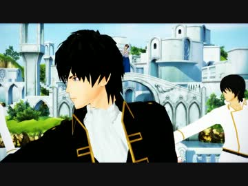 【MMD銀魂】LET'S DANCE BOYS! 【モーショントレース】