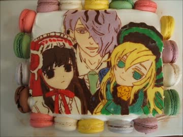 『Ib』のクリスマスケーキ作ってみた