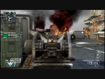 Xbox360 COD BO2　枯れた声で実況プレイ〜軽機関銃使いの戦い方〜