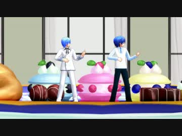 【MMD】CLAPHIPCHERRY【DIVAモジュモデルKAITO・ホワイトブレザー・キャンパス】
